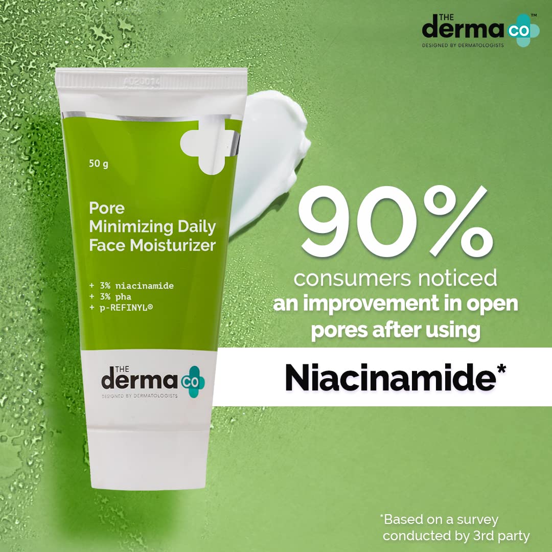 Pore Minimizing Daily Face Moisturizer with 3 Niacinamide 3 PHA and p